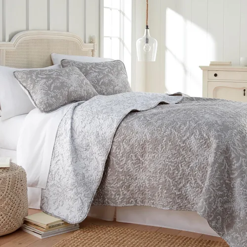 Miniatura 20 de Southshore Fine Living, Inc. Juego de colcha tamaño queen extragrande, colcha suave con dos fundas de almohada a juego