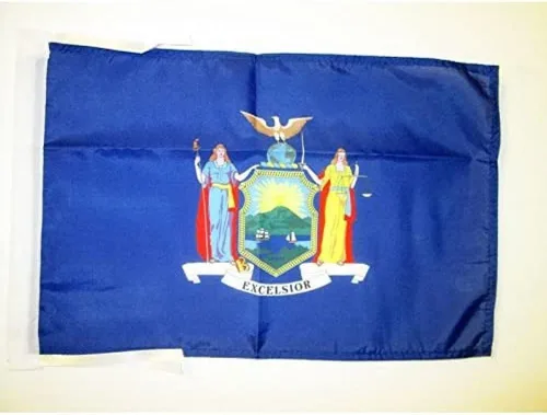Miniatura 845 de Bandera de México AZ FLAG, 45.7 x 30.5 cm, con cordones - Pequeñas banderas mexicanas de 30 x 45 cm - Bandera de 45.7 x 30.5 cm