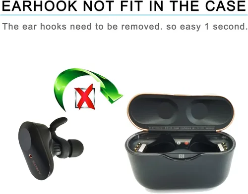 Miniatura 5 de Luckvan Puntas de oreja para Sony WF-1000XM4/WF-1000XM5 Auriculares de espuma viscoelástica de repuesto para Sony WF-1000XM3 WF-XB700 WF-SP800N WF