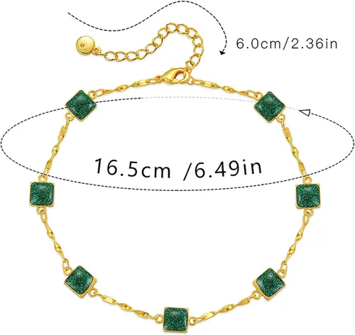 Miniatura 83 de Delicadas pulseras de oro para mujer, chapado en oro 18, ajustable, mal de ojo, mariposa, cuentas, perla, corazón, turquesa, hecha a mano para mujer