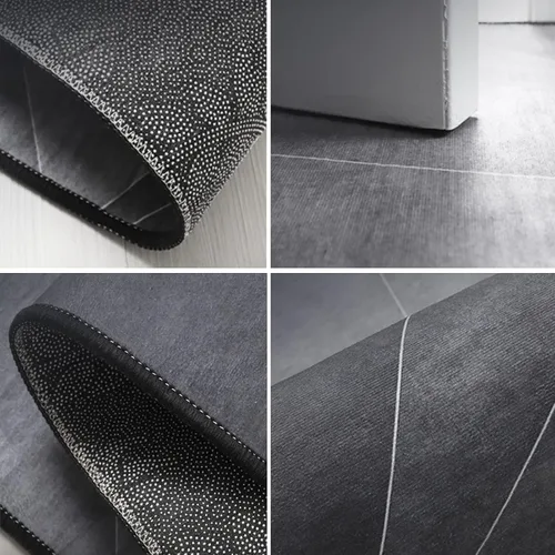 Miniatura 3 de Modern Rectangular Rug Carpet Living Room Bedroom Kitchen Cloakroom Balcony Entrance Bedside Corridor Home Customizable Washable Non-Slip Floor