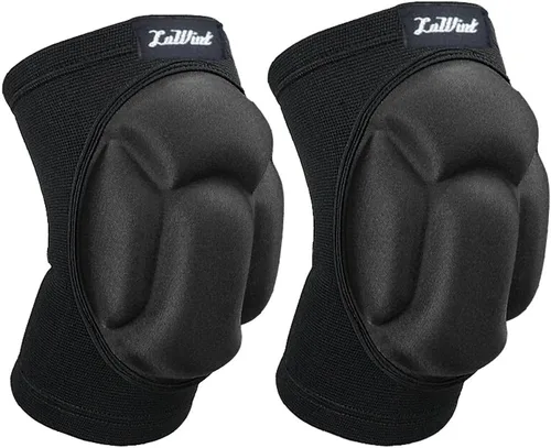 Luwint Rodilleras de voleibol, rodilleras acolchadas de esponja para evitar colisiones para jóvenes adultos, deportes, voleibol, jardinería,