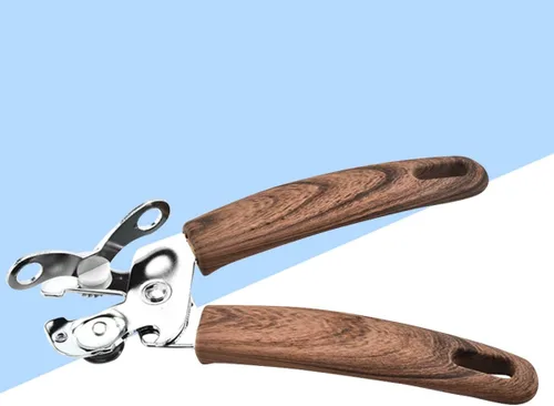 Miniatura 4 de BESTonZON Picnic Comfort con para el hogar práctico Abrelatas de cocina portátil lata lata botella de acero inoxidable al aire libre mango de gadget