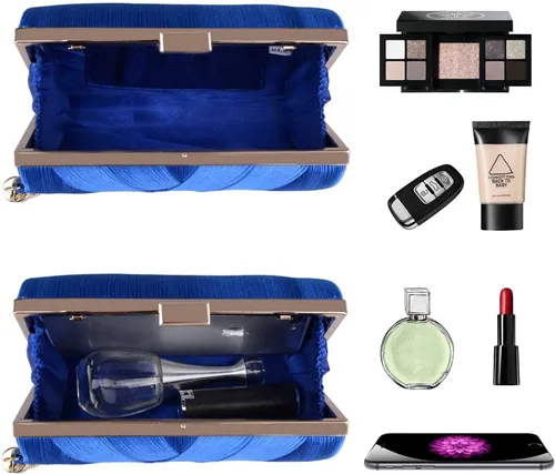 Miniatura 35 de Elegante bolso de noche con borlas para mujer, bolso de mano para novia, boda, graduación, noche, fiesta