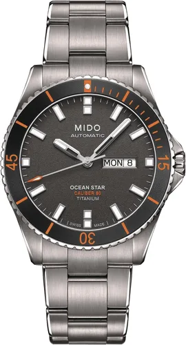 Miniatura 22 de MIDO Ocean Star 200 - Swiss Automatic Watch for Men - 42.5mm Stainless Steel Case - Day/Date Calendar - Rotating Bezel - 200m Water Resistance