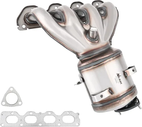 Miniatura 32 de Nilight - Convertidor catalítico de entrada/salida de 2 pulgadas con escudo térmico, catalizador universal de 2 pulgadas para Chevrolet Chevy Dodge