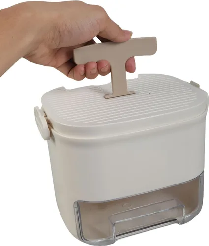 Miniatura 6 de Bandeja tipo cajón con tapa, apilable, congeladores, contenedor para cocteles, almacenamiento de alimentos para bebés