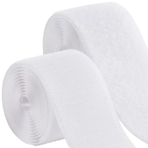 Miniatura 20 de ECOHomes Cinta de gancho y bucle para coser de 3/4 pulgadas de ancho x 33 pies para rollo de tela, tiras cosibles para coser para ropa, ropa, tela