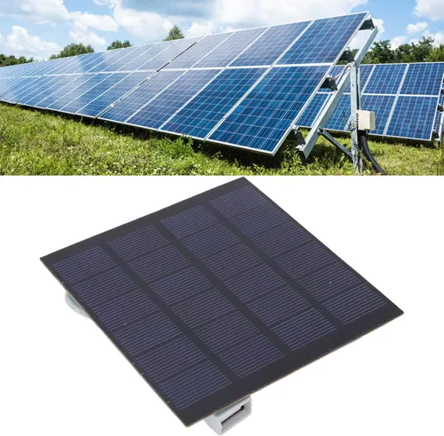 Miniatura 5 de Panel solar de 1.5W, panel solar de polisilicio de ahorro de energía de alta tasa de conversión de 6V, panel de carga solar de alta estabilidad