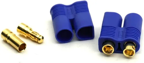 Miniatura 5 de 10 pares de conectores de batería EC3, enchufe banana de 0.138 in hembra macho bala conector RC ESC LIPO batería motor eléctrico avión Quadcopter