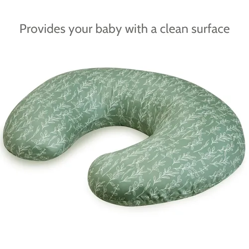 Miniatura 2 de Funda de almohada de lactancia verde salvia, funda de almohada para lactancia materna para bebés niñas/niños, suave y ajustada que se adapta a