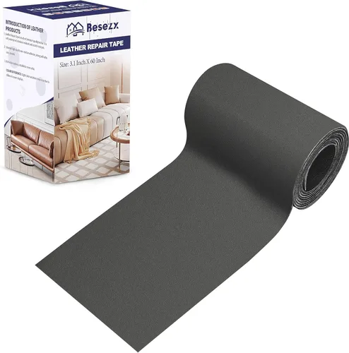 Kit de Cinta de Parche para Reparación de Cuero, Reparación de Cuero Autoadhesiva para Muebles, Sofá, Sillón, Asientos de Automóvil, Silla de