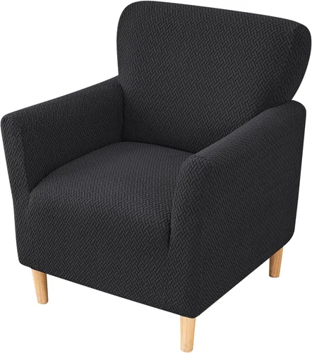 Miniatura 40 de FUANGUI Funda para Sillón de Banquete con Brazos Fundas para Sillas Elásticas Funda para Sillón Club Funda Suave para Sillón Sofá Cubiertas 03
