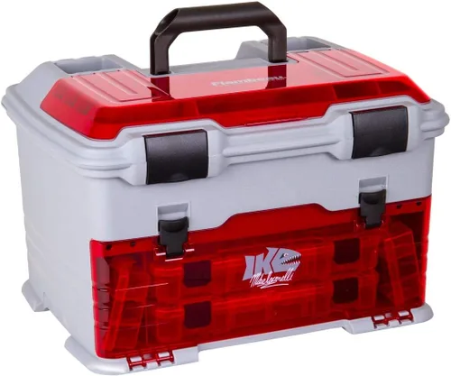 Flambeau Outdoors T5PW "IKE" - Caja de aparejos multicargadores, organizador de pesca con cajas de tabaco incluidas, tecnología anticorrosión