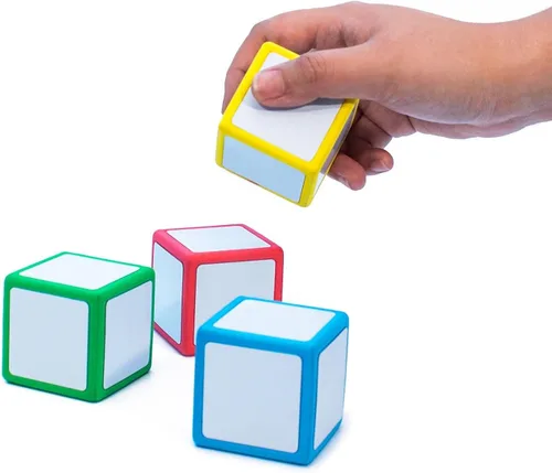 Miniatura 3 de Junior Learning JL617 - Dados para escribir y limpiar, multicolor