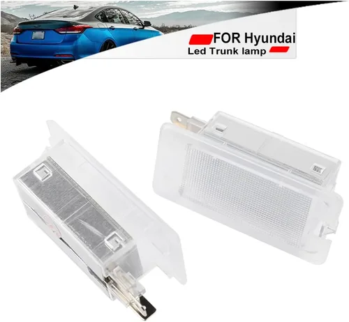 Miniatura 5 de Repuesto de luz LED para compartimento de equipaje para Hyundai Sonata Elantra Kia Forte Optima K5 6000K 18-SMD blanco maletero interior bombilla OEM