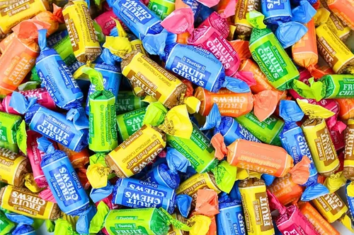 Miniatura 4 de Mini Toot-sie Masticables, envueltos individualmente, dulces a granel, sabor a fruta (7 libras)