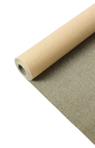 Miniatura 3 de SANSAM Parche autoadhesivo de tela de reparación de lino, rollo de 17.2 x 60 pulgadas, cinta de reparación de tela para sofás, sofá, ropa, álbumes