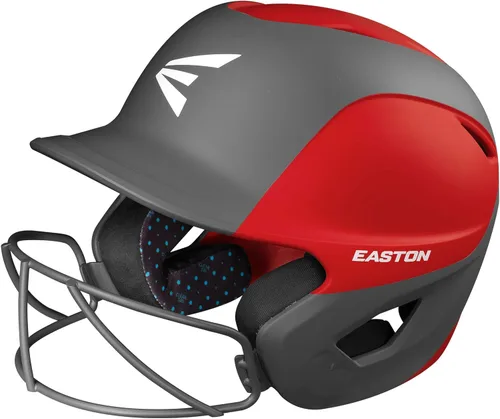 Miniatura 8 de Easton Casco de bateo Ghost con máscara Sóftbol de lanzamiento rápido Mate de dos tonos Múltiples estilos Negro/Blanco