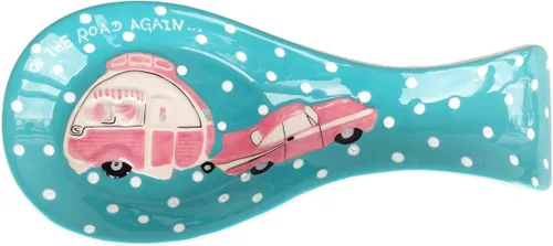 Miniatura 7 de Retro Camper - Juego de sal y pimienta, color rosa