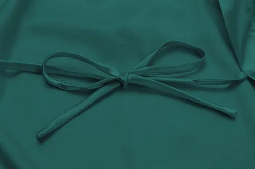 Miniatura 5 de Bata de baño de satén para mujer, talla grande, bata corta de seda para dama de honor, boda, fiesta, camisón para dormir