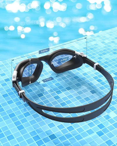 Miniatura 8 de ZIONOR Gafas de natación G1 SE antivaho para adultos, hombres y mujeres