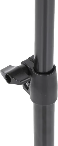 Miniatura 9 de LICAEVEY Soporte de suelo para micrófono con capacidad para 4 micrófonos de aleación de aluminio ajustable trípode plegable para grabación