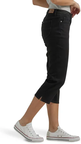 Miniatura 2 de Lee Legendary - Jeans capri de tiro medio de 21 pulgadas para mujer