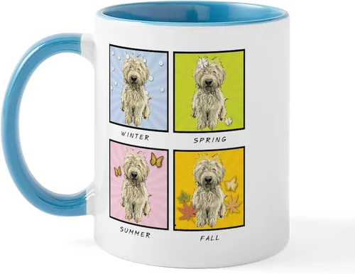 Miniatura 29 de CafePress I Love My Doodle Mugs - Taza de café de cerámica, taza de té, 11 onzas