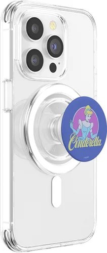 Miniatura 3 de Disney PopSockets MagSafe PopGrip con logotipo de retrato de Cenicienta para iPhone