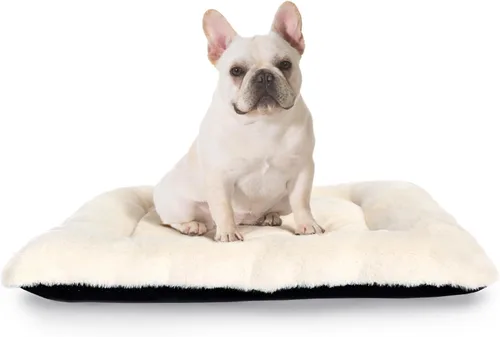 Miniatura 16 de Cama para Jaula de Perros Lavable para Perros XXS, de Lujo, de Piel Sintética Gruesa, Esponjosa, Cómoda, Almohadilla de Jaula Antideslizante, Tapete