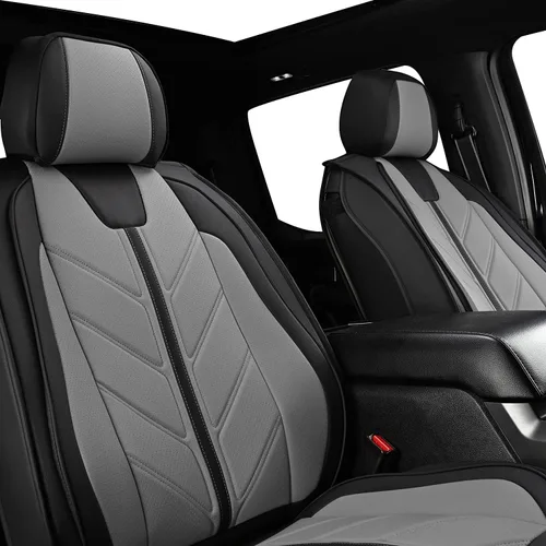 Miniatura 2 de Fundas para Asientos de Camioneta Compatibles con Dodge Ram 1500 2009-2024 Fundas de Asiento de Cuero Sintético para Camioneta Personalizadas