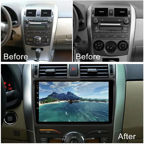 Miniatura 2 de Android 13 Estéreo de coche doble DIN compatible con C*orolla 2009-2013, 2G+32G 9 pulgadas pantalla táctil radio estéreo para coche con Carplay