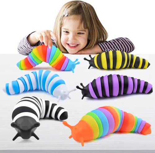 Cevioce Juguetes sensoriales para la ansiedad, 6 unidades, lindos juguetes sensoriales para niños autistas y niños, recuerdos de fiesta, a partir de