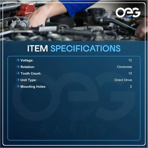 Miniatura 3 de OEG Parts Nuevo arrancador compatible con Arctic Cat Alterra 500 2018; Prowler 500 2017-2022; Alterra TRV 500 2017-2020; Alterra 500 2017; Alterra
