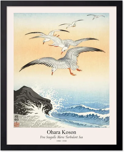 Miniatura 67 de Poster Master Vintage Ohara Koson Poster - Retro Blooming Lotus Flowers Print - Japanese Art - Flower Illustration - Aesthetic Design - Floral