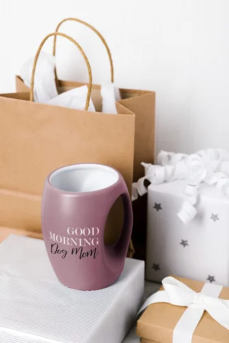 Miniatura 8 de Good Morning Dog Mom - Taza de café abrazable de cerámica de 16 onzas