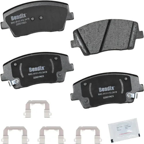 Miniatura 364 de Pastillas de freno delanteras cerámicas Bendix Priority1 CFC2302 para Hyundai Elantra 2021, Sonata 2022-2020, Kia K5 2023-2021
