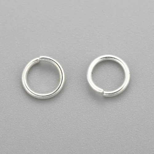 Miniatura 30 de HDSupplies 100 piezas - 4mm de argollas de acero inoxidable 304 de tono negro - Calibre 22 (espesor de 0.6mm)