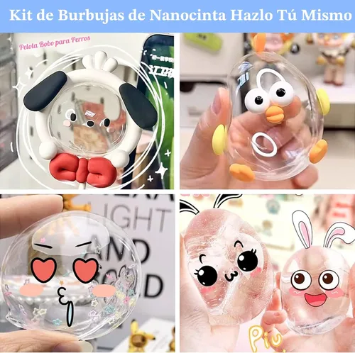 Miniatura 6 de Kit de burbujas de cinta nano, cinta adhesiva de doble cara Nano para burbujas, juguetes para actividades de fiesta de manualidades y artesanías DIY