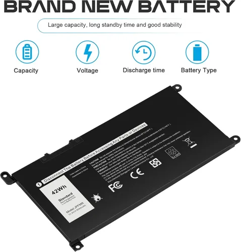 Miniatura 8 de Fancy Buying JPFMR DN33X RDNP5 65N6H - Batería de repuesto para laptop Dell Chromebook 3100 3400 2 en 1 5488 5493 5593 P90F Series Notebook 0JPFMR
