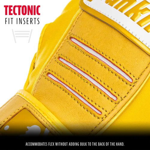 Miniatura 3 de Franklin Sports MLB - Guantes de bateo de béisbol CFX Pro para jóvenes y adultos, béisbol + sóftbol, varios tamaños + colores 2-Resaltado amarillo