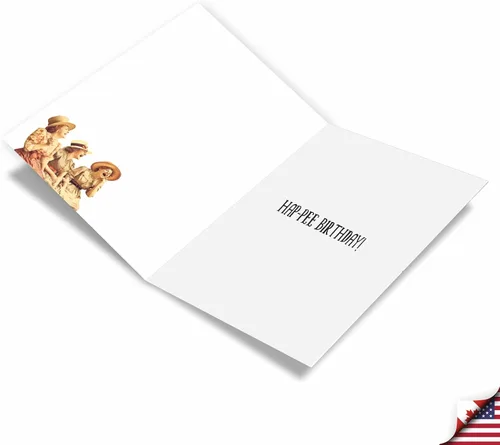 Miniatura 2 de NobleWorks - 1 tarjeta de cumpleaños divertida y feliz - Humor, burbujas de diálogo en la tarjeta - Tan joven hoy C7190BDG