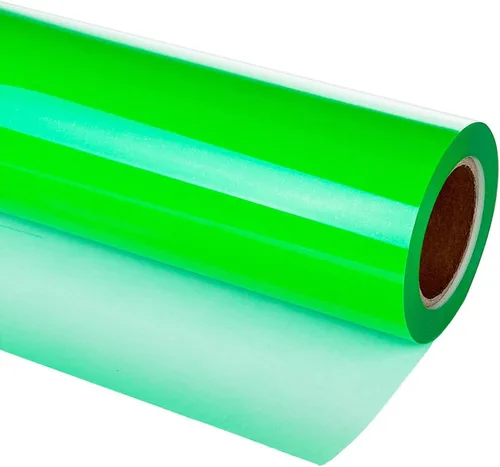 Miniatura 24 de guangyintong Rollo de vinilo de transferencia de calor negro con purpurina, 2 rollos de vinilo para planchar de 12 pulgadas x 12 pies