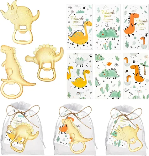Miniatura 8 de 50 unidades de abrebotellas Keycahin de huella de bebé, llavero Poppin botellas de baby shower con tarjetas, carrito de bebé en forma de regalo