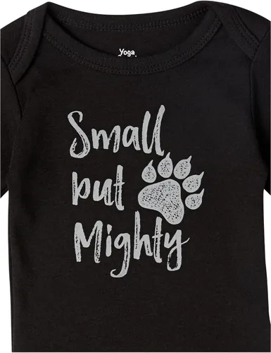 Miniatura 4 de Yoga Sprout Cotton Bodysuit, 5 Pack