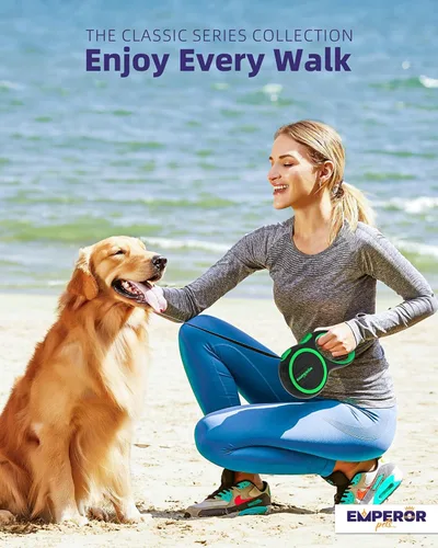 Miniatura 8 de Emperor Pets BL16S - Correa retráctil de 16 pies para perros pequeños, hasta 44 libras, correa resistente retráctil de 16 pies, correas para perros