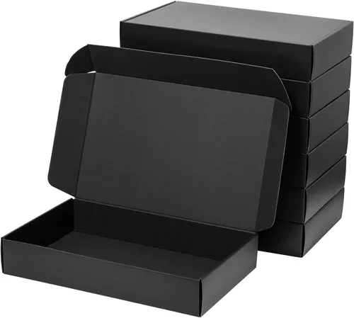 Miniatura 24 de Timirog Cajas de envío blancas 12x9x4" Paquete de 20 - Caja de correo de cartón corrugado para pequeñas empresas, suministros de embalaje