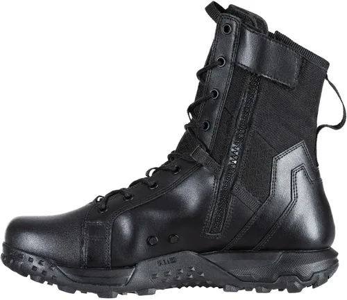 Miniatura 3 de 5.11 Tactical A/T Botas todoterreno con cremallera lateral de 8 pulgadas para hombre, cremallera lateral de longitud completa, antideslizantes