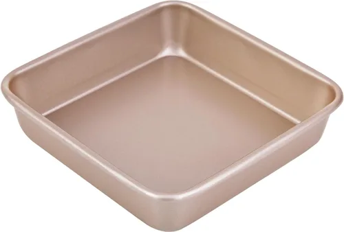 Miniatura 10 de Sartén antiadherente para hornear de 13 pulgadas con rejilla de alambre (1 sartén y 1 estante), antiadherente, rectangular, para horno, barbacoa